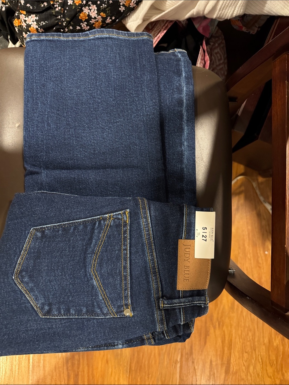Judy Blue Dark Indigo Skinny Jeans